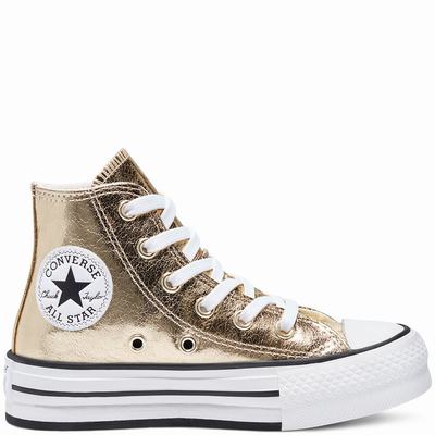 Converse Digital Powder EVA Platform Chuck Taylor All Star - Lasten Matalavartiset Tennarit - Kultai